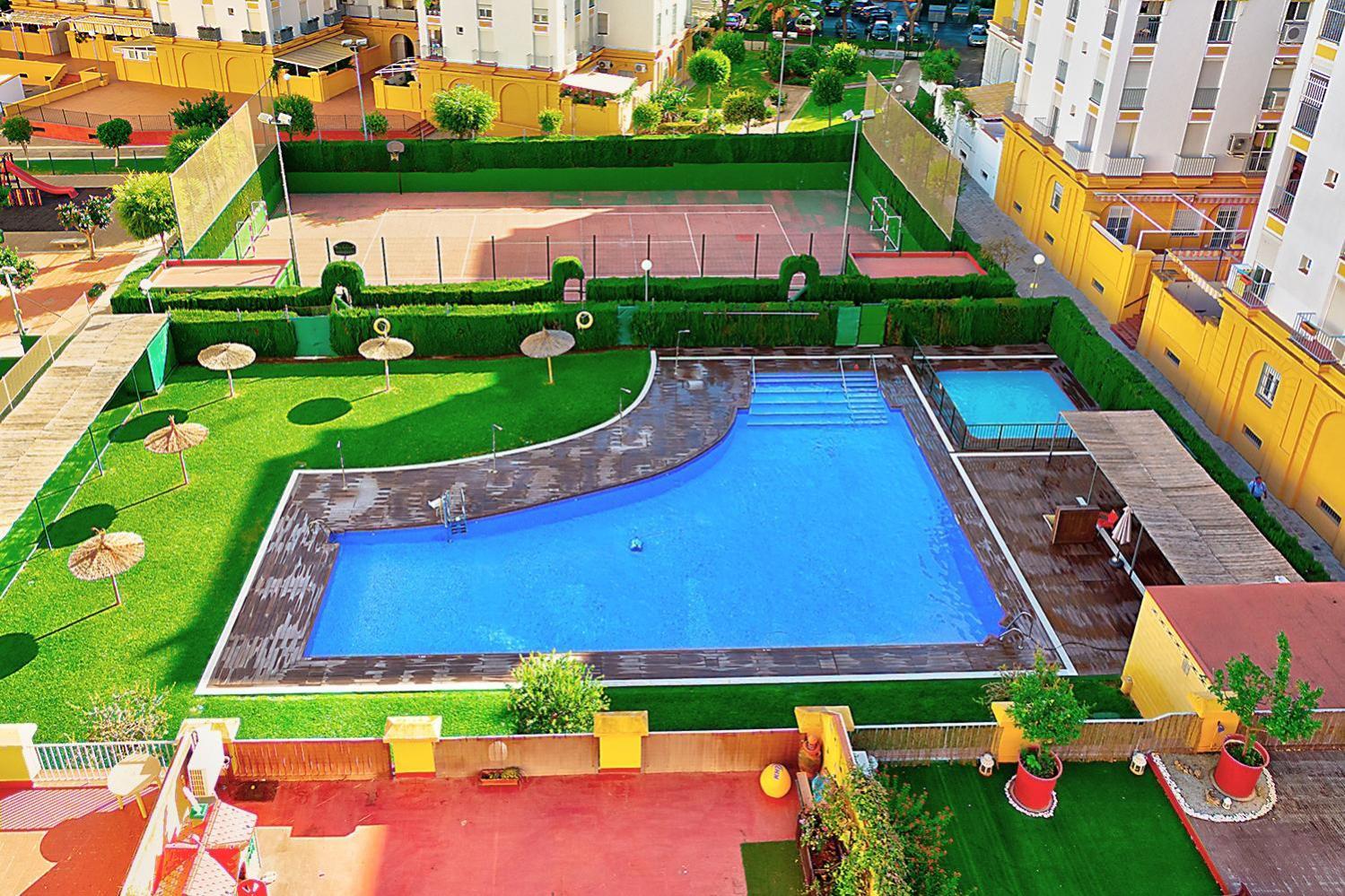 Luxury Apartment In Seville With Pool Exteriör bild